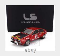118 LS COLLECTIBLES Alfa Romeo Alfetta GT Gr. 2 #6 Winner Rally Elba 1975 LS087A