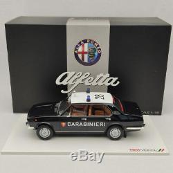 1/18 Tsm 1800 Alfa Romeo Alfetta 1972 Carabinieri Italia Tsm141834r Limited