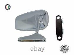 2 Mirror Rearview Mirror Oval Spider Alfa Romeo 105 115 Giulia Alfetta Gt With Kba