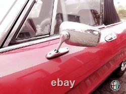 2 Outside Mirror Oval Spider Alfa Romeo 105 115 Giulia Alfetta Gt With Kba