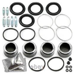 2x Brake Caliper Repair Kit + 48 MM Front Piston for Alfa Romeo Alfetta