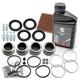 2x Brake Caliper Repair Kit + Front Piston 48 Mm For Alfa Romeo Alfetta