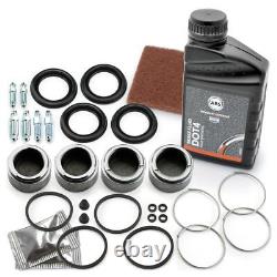 2x Brake Caliper Repair Kit + Front Piston 48 MM for Alfa Romeo Alfetta
