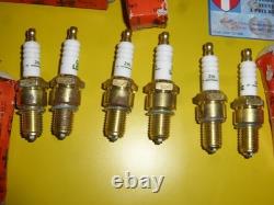 6 Golden Lodge 2HL Spark Plugs for Alfa Romeo Giulia GT Spider Alfetta 605129290