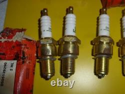 6 Golden Lodge 2HL Spark Plugs for Alfa Romeo Giulia GT Spider Alfetta 605129290