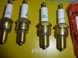 6 Golden Lodge 2HL Spark Plugs for Alfa Romeo Giulia GT Spider Alfetta 605129290