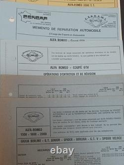 71 Technical Sheet Review Manual Alfa Romeo Alfetta Alfasud 33 75 2000 Giulietta