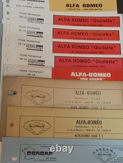 71 Technical Sheet Review Manual Alfa Romeo Alfetta Alfasud 33 75 2000 Giulietta