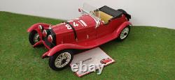 ALFA ROMEO ALFETTA 1750 # 84 open red convertible 1/16 no 1/18 TONKA POLISTIL