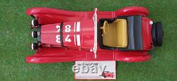 ALFA ROMEO ALFETTA 1750 # 84 open red convertible 1/16 no 1/18 TONKA POLISTIL