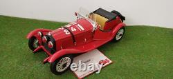 ALFA ROMEO ALFETTA 1750 # 84 open red convertible 1/16 no 1/18 TONKA POLISTIL