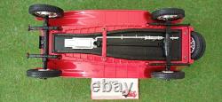 ALFA ROMEO ALFETTA 1750 # 84 open red convertible 1/16 no 1/18 TONKA POLISTIL