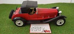 ALFA ROMEO ALFETTA 1750 closed cabriolet soft top red 1/16 no 1/18 TONKA POLISTIL