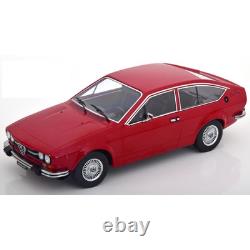 ALFA ROMEO ALFETTA 2000 GTV 1976 RED 118 Kk Scale Street Cars New Model