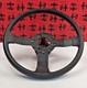 Alfa Romeo Alfetta Giulietta Gallino Steering Wheel New Black Diameter Approximately 370mm