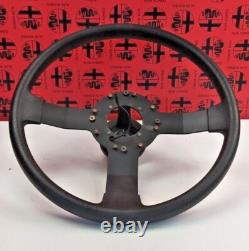 ALFA ROMEO ALFETTA GIULIETTA GALLINO Steering Wheel New Black Diameter Approximately 370mm