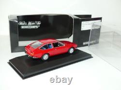 ALFA ROMEO ALFETTA GTV 1976 Red MINICHAMPS 1:43