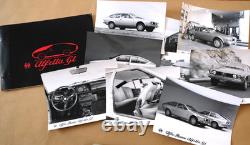ALFA ROMEO ALFETTA GT Press Dossier Brochure, 9 Photos, Sales Prospectus