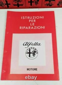 ALFA ROMEO Alfetta Set of 7 Manuals and Technical Specifications
