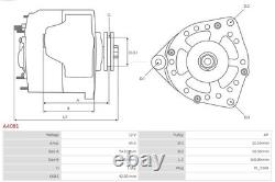 AS-PL Alternator Generator 45A Suitable for Alfa Romeo 6 Alfetta Autobianchi
