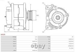 AS-PL Alternator Generator 55A Suitable for Alfa Romeo 6 Alfetta Fiat 127 131
