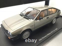 AUTOart 1:18 Alfa Romeo Alfetta GTV 2.0 Silver Grey 1980 Art. No. 70147