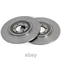 A.b. S. 2x Full Brake Discs 15010