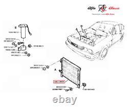 Air Conditioning Condenser Alfa Romeo Alfetta GTV (116) OEM Reference 60728605