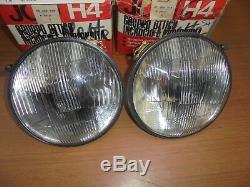 Alfa Romeo Alfetta 1600 Pair Of Lighthouses Carello H4 New 170mm