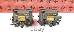 Alfa Romeo Alfetta 1.6 Sedan Pair of Dell'Orto DHLA40F Carburators 5289A+