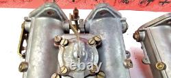 Alfa Romeo Alfetta 1.6 Sedan Pair of Dell'Orto DHLA40F Carburators 5289A+