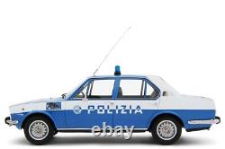 Alfa Romeo Alfetta 1.8 1975 Police Flying Shield Wide 1/18 Lm137c-po