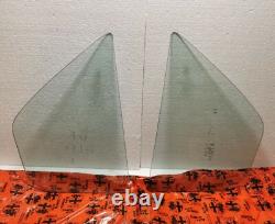 Alfa Romeo Alfetta Deflector Glasses VETROEUROPA Right + Left Rear New Original