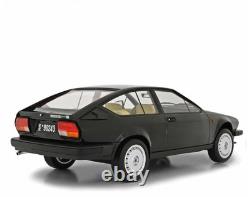 Alfa Romeo Alfetta GTV6 2.5 1980 Black Laudoracing LM110C 1:18 MKI GTV 6 Mk1