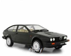 Alfa Romeo Alfetta GTV6 2.5 1980 Black Laudoracing LM110C 1:18 MKI GTV 6 Mk1