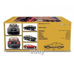 Alfa Romeo Alfetta GTV6 2.5 1980 Black Laudoracing LM110C 1:18 MKI GTV 6 Mk1