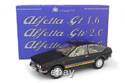 Alfa Romeo Alfetta GTV 2000 Turbodelta 1979 Laudoracing LM130C3 1:18 Black Noir