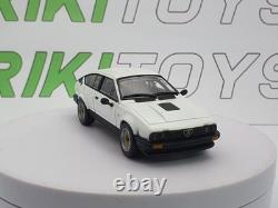 Alfa Romeo Alfetta GTV 6 subway model 1/43 white 1981