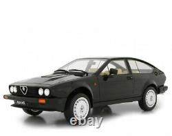 Alfa Romeo Alfetta Gtv6 2.5 1980 Black Laudoracing Lm110c 1/18 Resine 250 Pieces