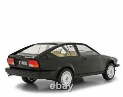 Alfa Romeo Alfetta Gtv6 2.5 1980 Black Laudoracing Lm110c 1/18 Resine 250 Pieces