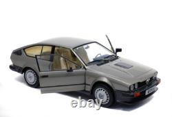 Alfa Romeo Alfetta Gtv 6 2.5 1984 Nickel Silver Metal Solido 1802304 1/18 Gtv6