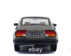 Alfa Romeo Alfetta Gtv 6 2.5 1984 Nickel Silver Metal Solido 1802304 1/18 Gtv6