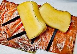 Alfa Romeo Pair Head Support Seats Front Alfetta Leather Sedan 116 New