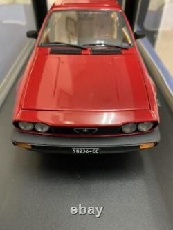 Autoart 1/18 Scale Alfa Romeo Alfetta Gtv 2.0 (1980) Red Model With Box