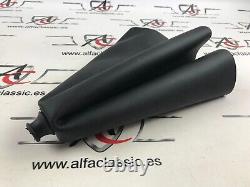 Black Leather Gear Lever Gaiter Alfa Romeo Alfetta GTV 116