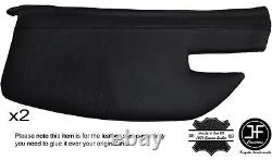 Black Point 2X Stick Post Leather Covers for Alfa Romeo Alfetta GTV