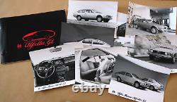 Brochure ALFA ROMEO ALFETTA GT Press Folder Photo Sales Prospect