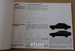 Brochure ALFA ROMEO ALFETTA GT Press Kit Photo Photos Prospectus Sales