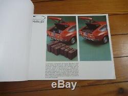 Brochure Prospekt Catalog Press Kit Alfa Romeo Folder Alfetta Italian Gt / En