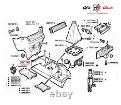 Central Console Lever Alfa Romeo Alfetta GTV / GTV6 OEM Reference 60701821